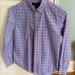 Ralph Lauren long sleeved boys button down